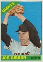 1966 Topps Baseball Cards      457     Joe Gibbon